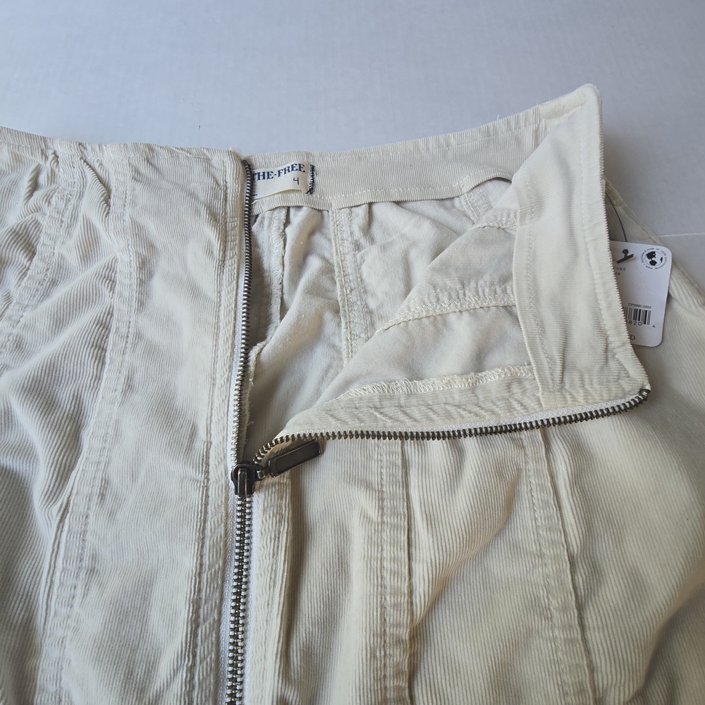 We The Free Cream Mini Skirt - Picture 6 of 8